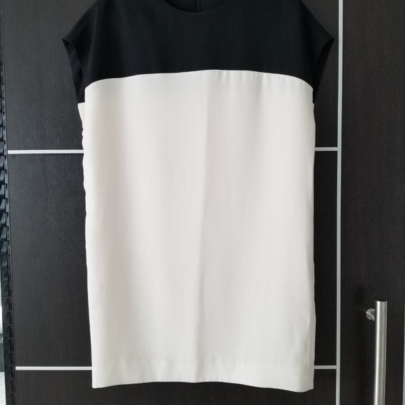 Vince black and white block dress - Picture 2 of 5